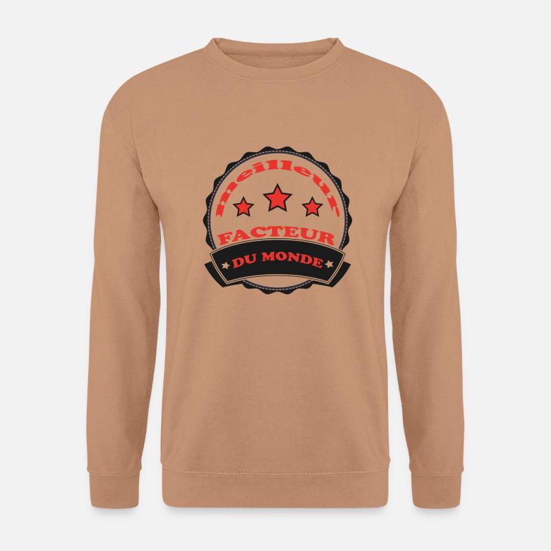 Der beste FACTOR der Welt - Unisex Pullover - Mocca