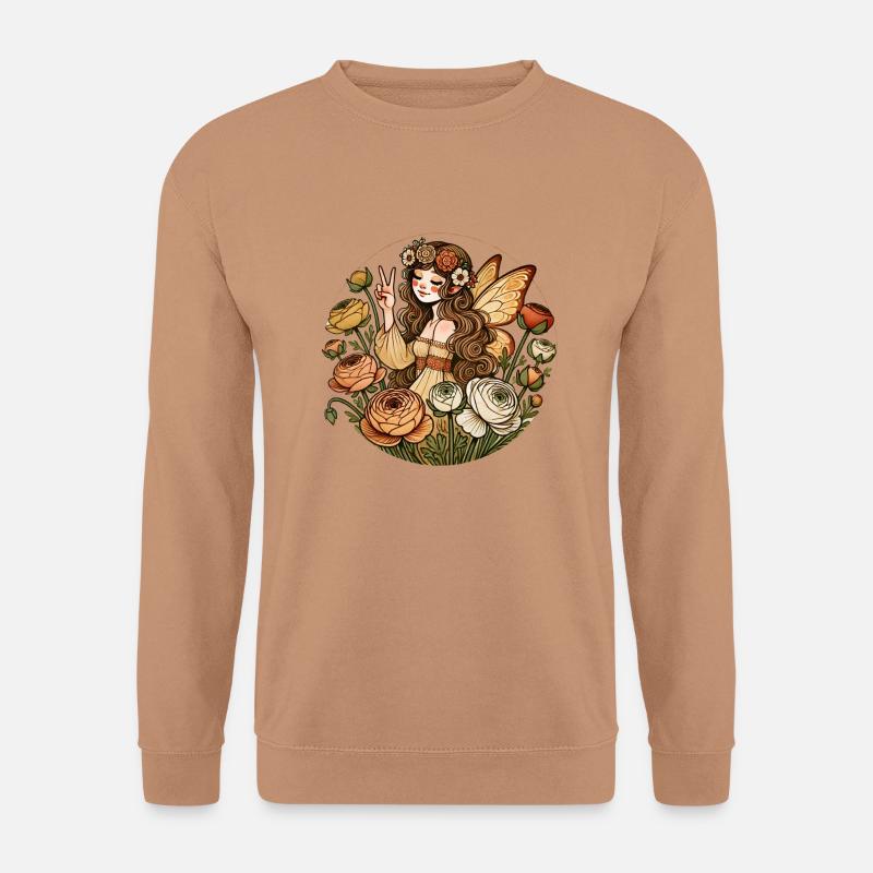 Hippie-Fee - Unisex Pullover - Mocca