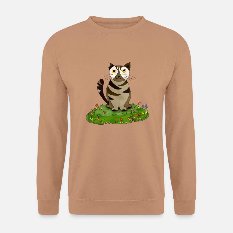 Katze - Unisex Pullover - Mocca