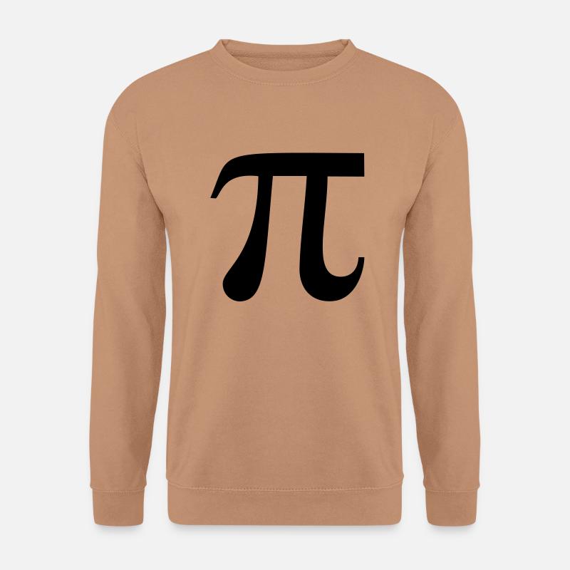 Pi / Kreiszahl - Unisex Pullover - Mocca
