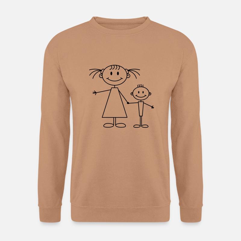 big_sister - Unisex Pullover - Mocca