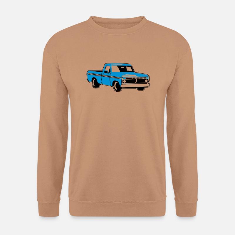 klassicher Pickup - Unisex Pullover - Mocca