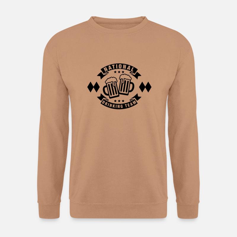 national_drinking_team_f1 - Unisex Pullover - Mocca
