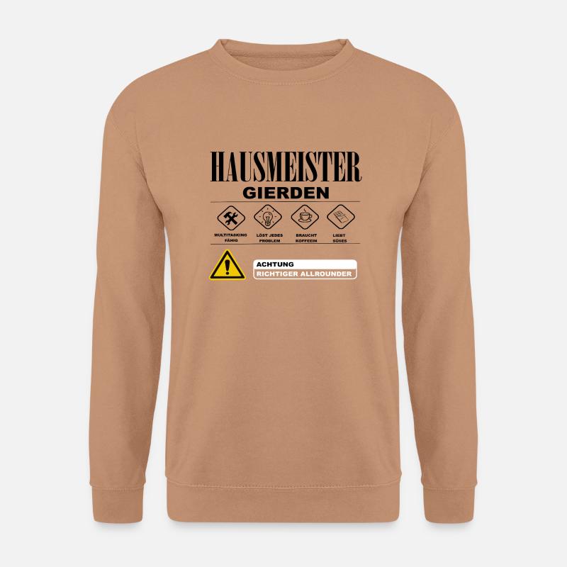 Hausmeister Gierden - Unisex Pullover - Mocca