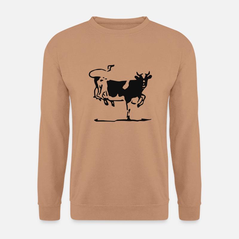 Kuh - Unisex Pullover - Mocca