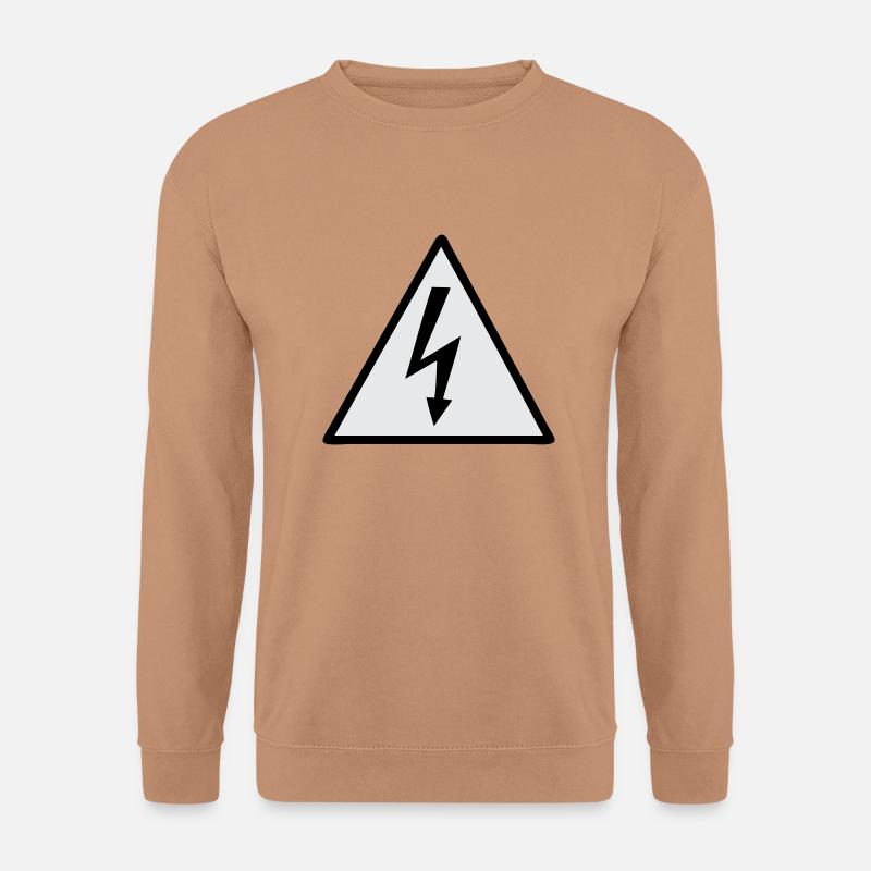 electrodanger - Unisex Pullover - Mocca