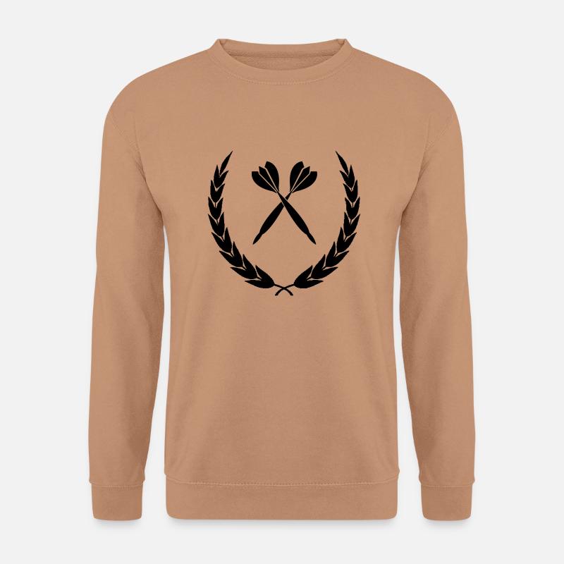 darts_001 - Unisex Pullover - Mocca
