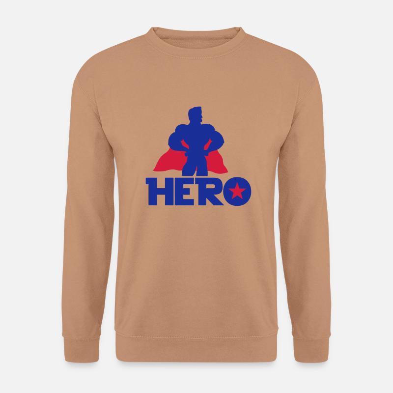 Hero Design - Unisex Pullover - Mocca