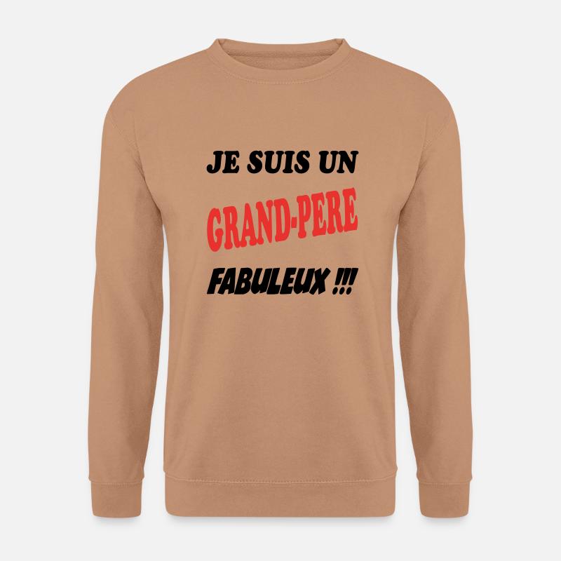 Ich bin ein fabelhafter Großvater!! - Unisex Pullover - Mocca