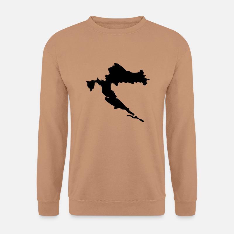 Croatia - Unisex Pullover - Mocca