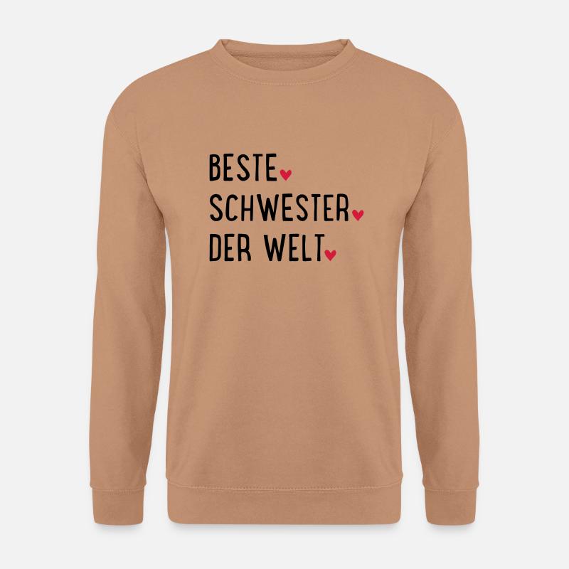 Schwester - Unisex Pullover - Mocca