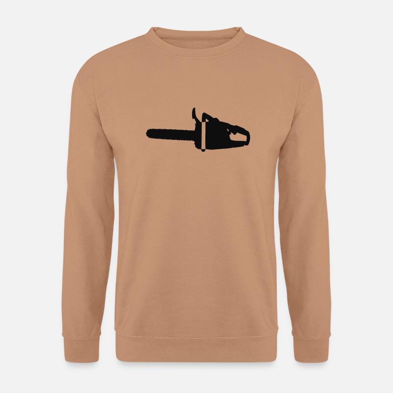 Motorsäge - Unisex Pullover - Mocca
