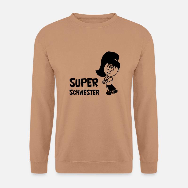 Super Schwester - Unisex Pullover - Mocca