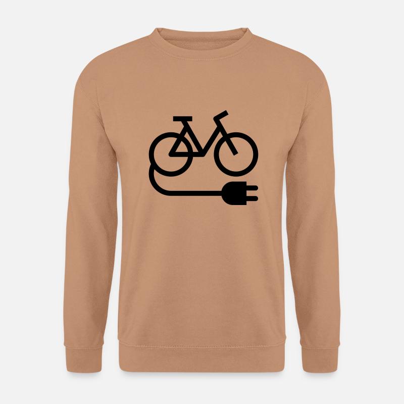 E-bike - Unisex Pullover - Mocca
