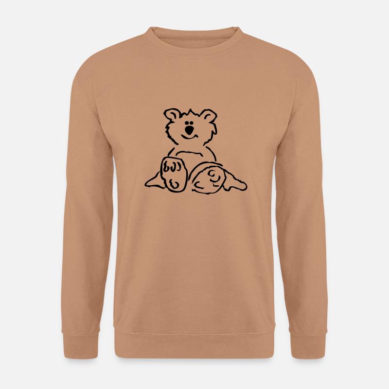 Teddy ... von wicki_de - Unisex Pullover - Mocca