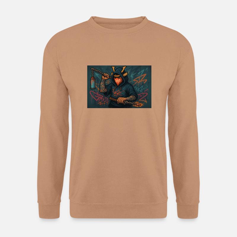 Graffiti Ronin - Unisex Pullover - Mocca