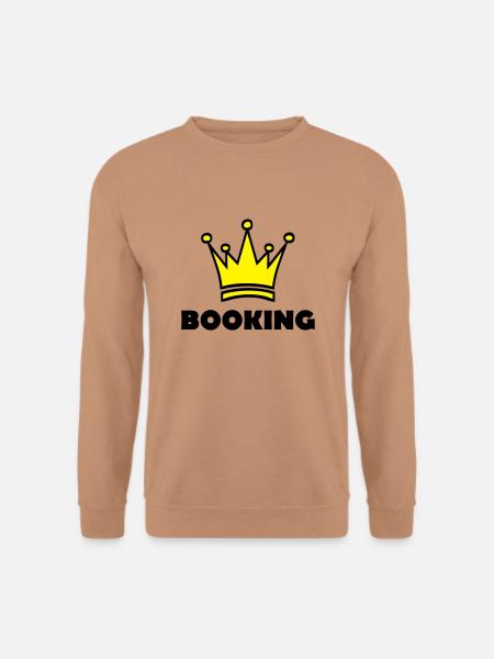 booking - Unisex Sweatshirt - mocha