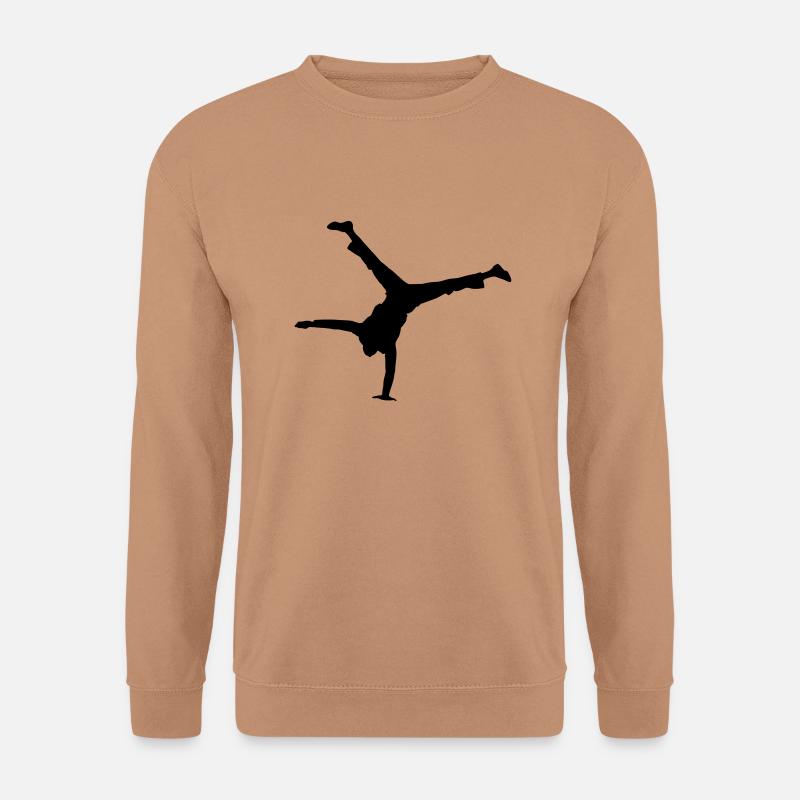 Vector Ballet dancer Silhouette - Unisex Sweatshirt - mocha