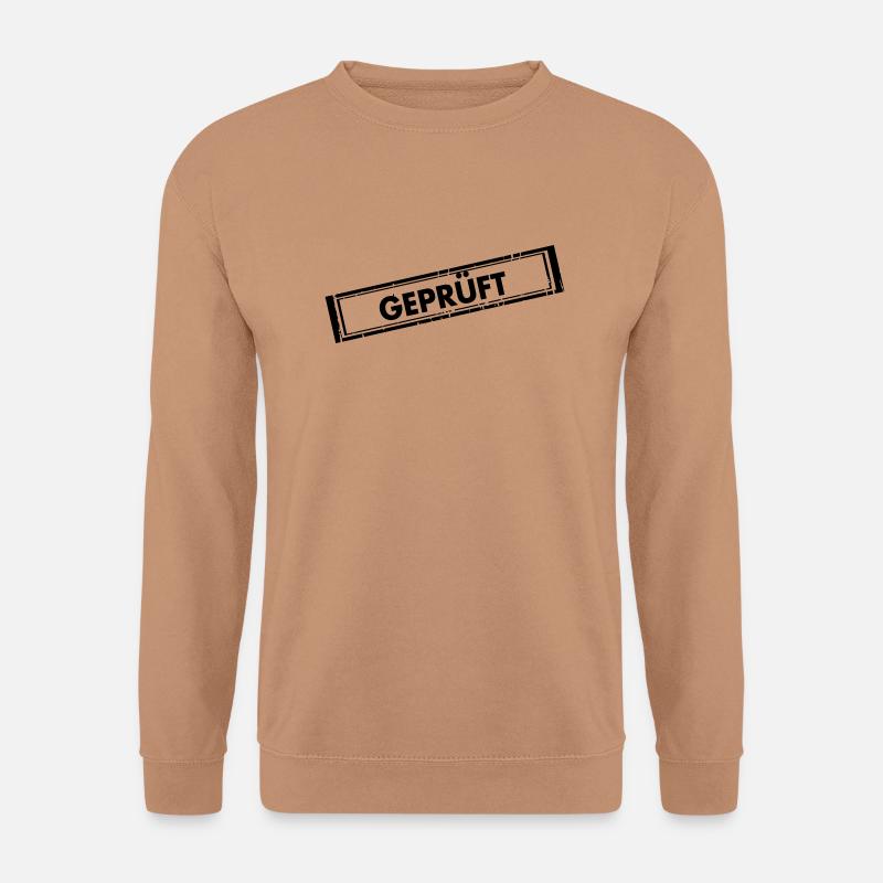 Geprüft - Unisex Pullover - Mocca