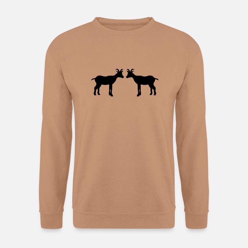 ziege2 - Unisex Pullover - Mocca