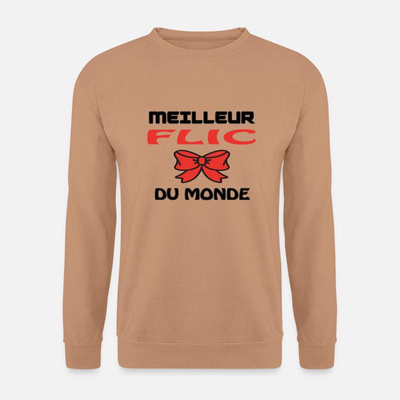 BESTER COP DER WELT - Unisex Pullover - Mocca
