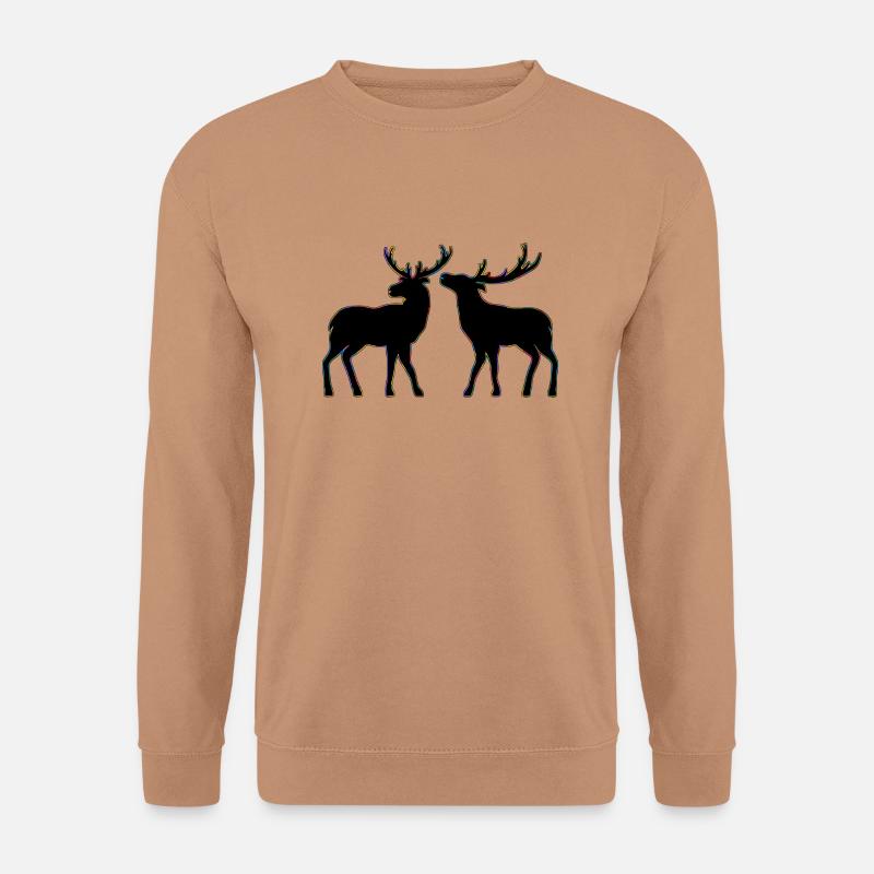 Hirsch - Unisex Pullover - Mocca