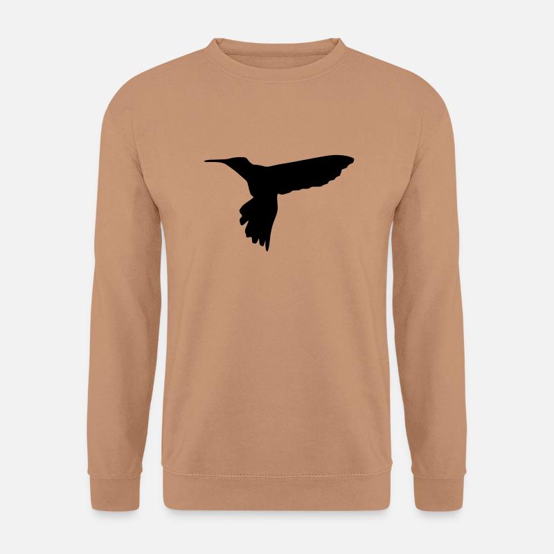 kolibri vogel - Unisex Pullover - Mocca