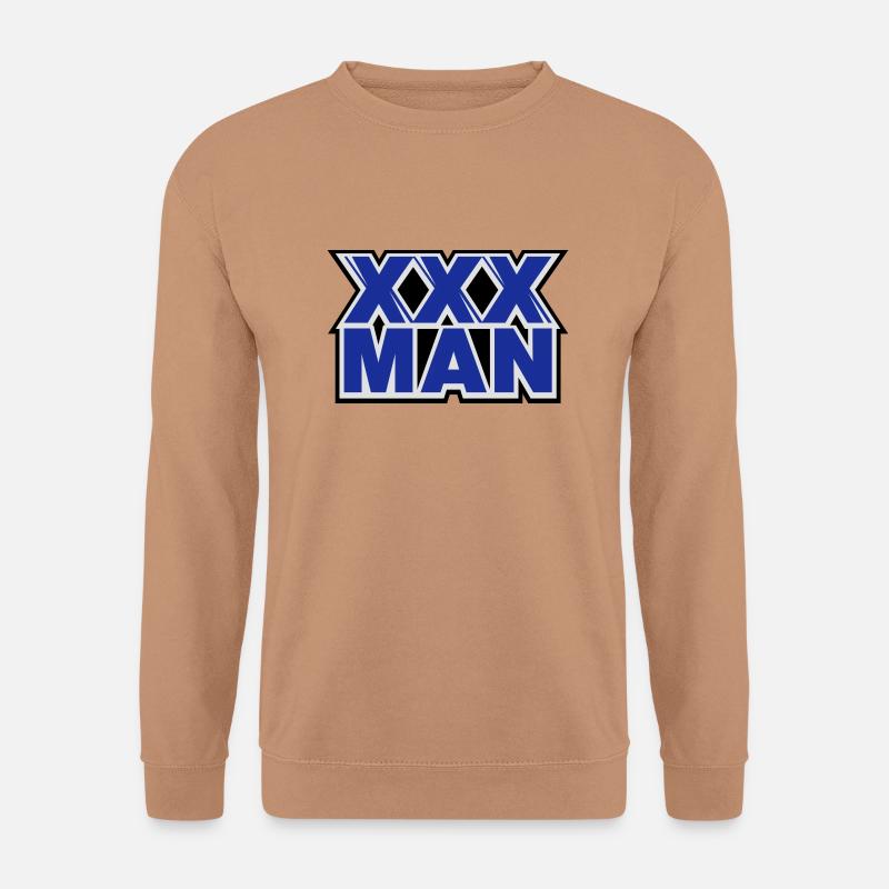 XXX Man - Unisex Pullover - Mocca
