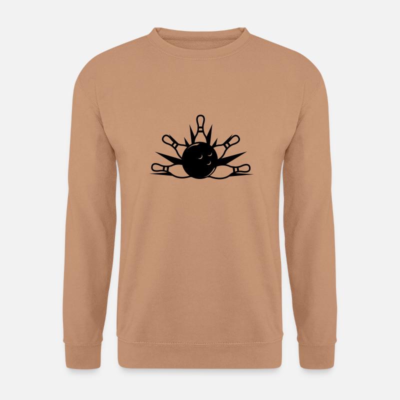 strike_01_1clr - Unisex Pullover - Mocca