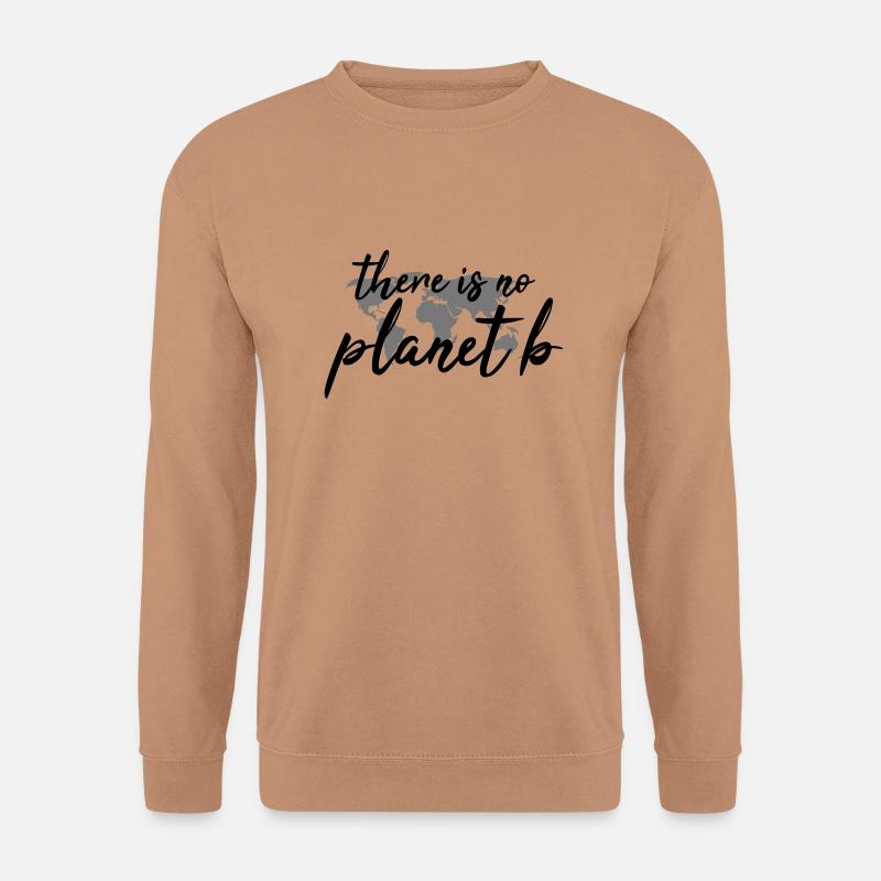 There is no planet b - Unisex Pullover - Mocca