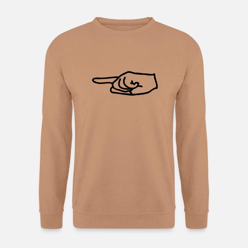 pfeil - Unisex Pullover - Mocca