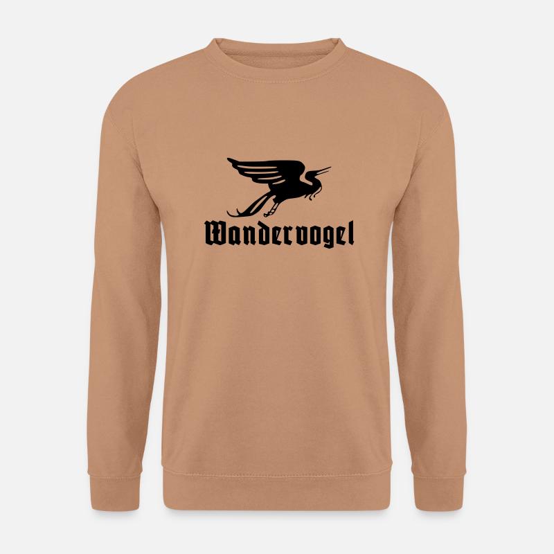 Wandervogel text - Unisex Sweatshirt - mocha