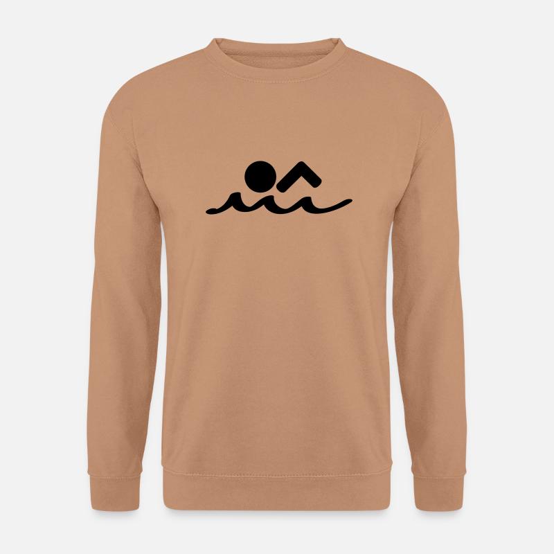 schwimmer - Unisex Pullover - Mocca