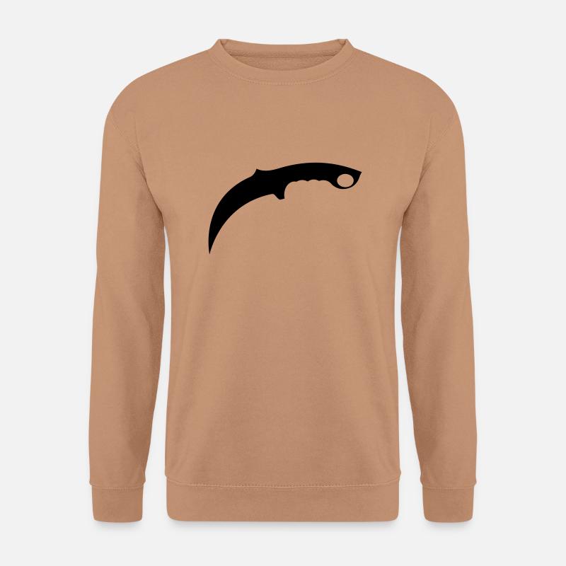 Messer 1 - Unisex Pullover - Mocca