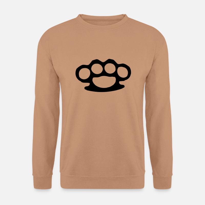 knuckle duster - Unisex Pullover - Mocca