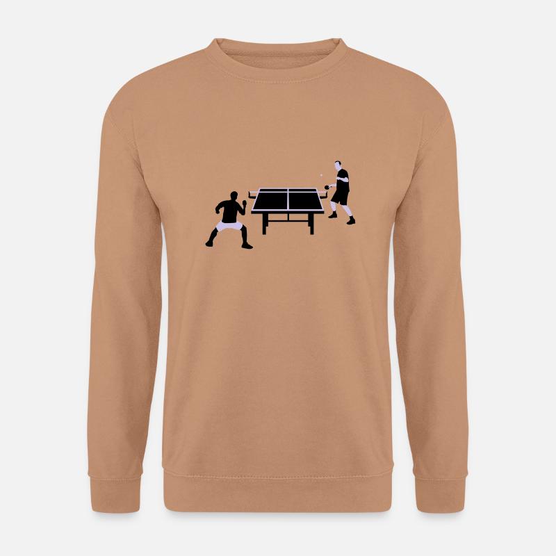 table_tennis_052012_c_2c - Unisex Pullover - Mocca