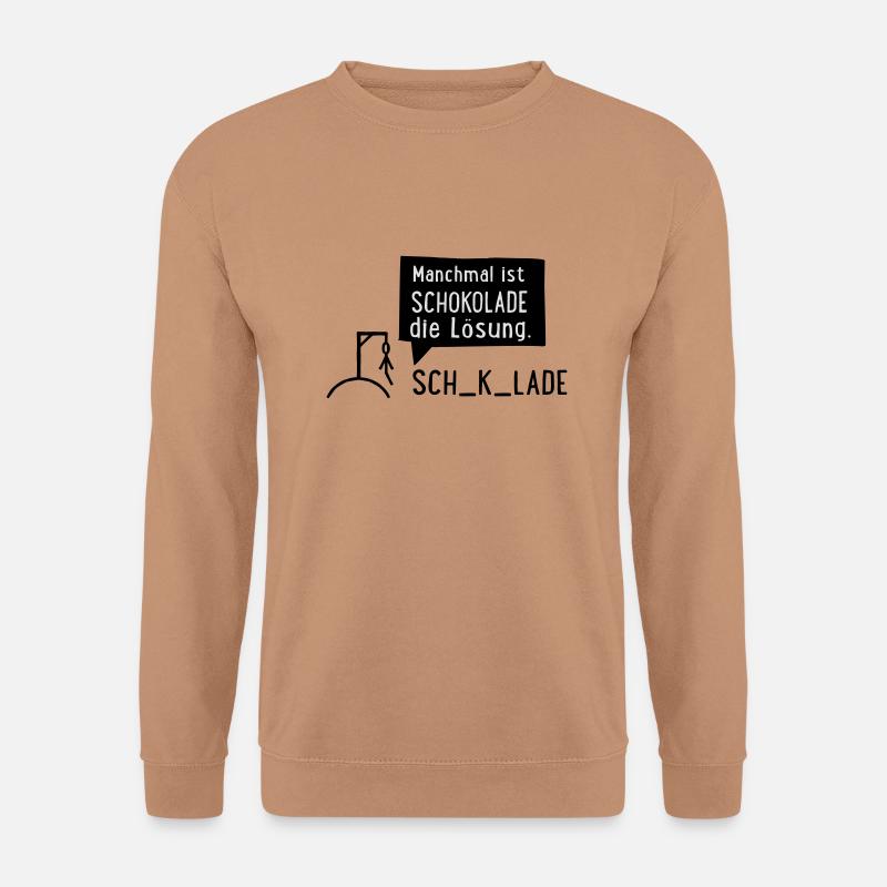 Schokolade - Unisex Pullover - Mocca