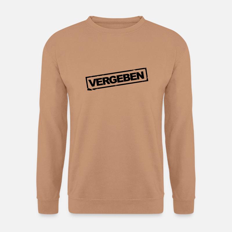 Vergeben - Unisex Pullover - Mocca