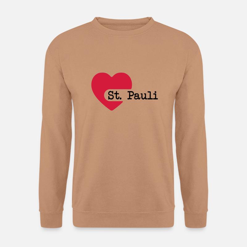 love_st_pauli - Unisex Pullover - Mocca