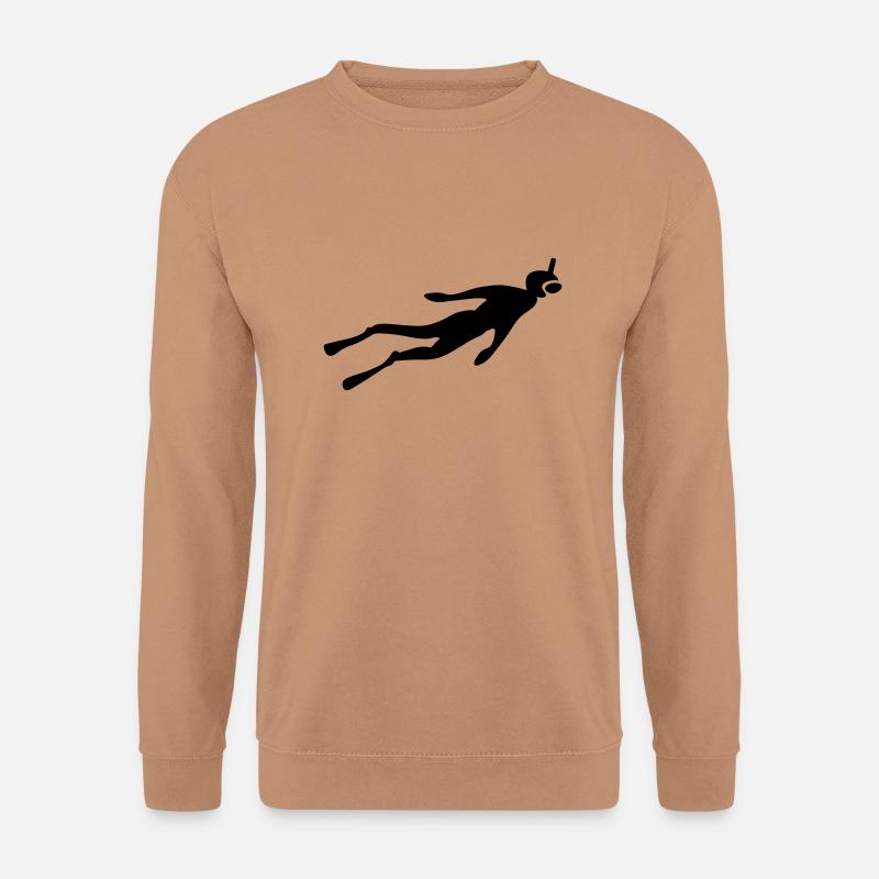 Taucher Gerätetauchen - Unisex Pullover - Mocca