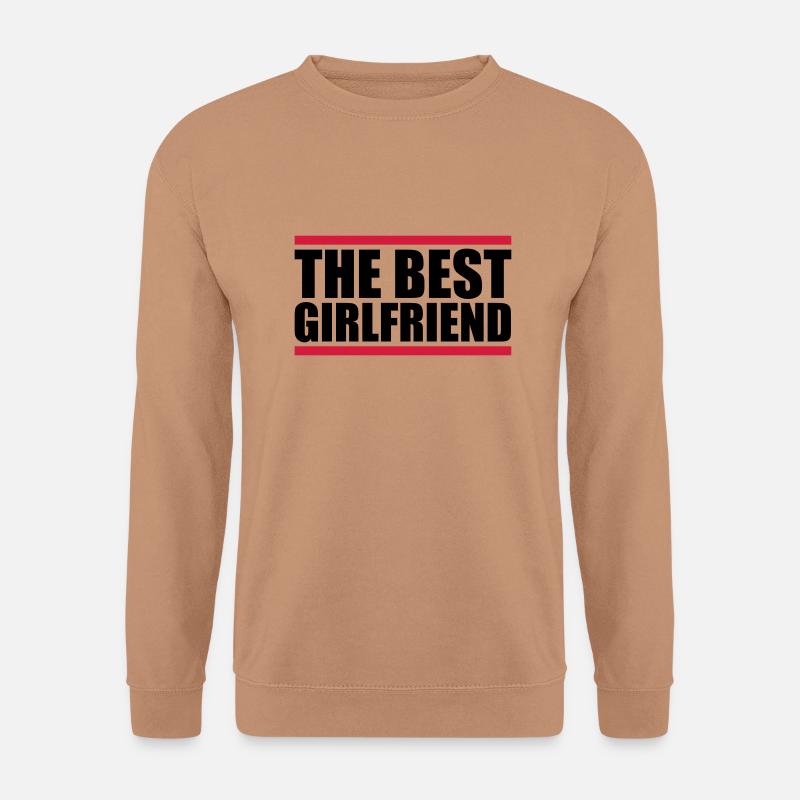 the best girlfriend - Unisex Pullover - Mocca