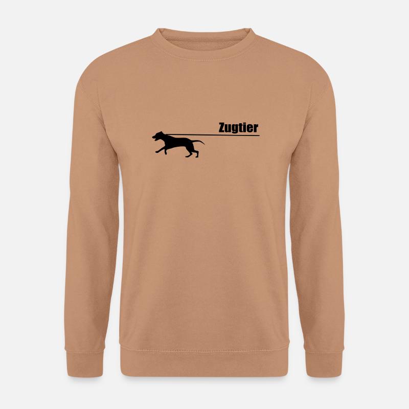 Zugtier - Unisex Pullover - Mocca