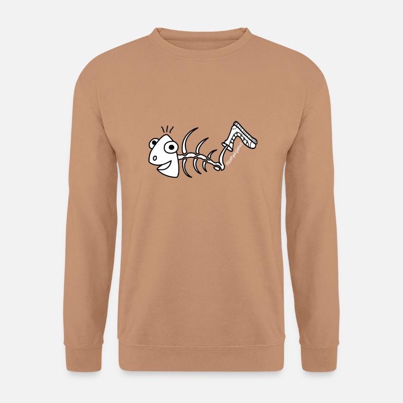 FischKnieBone - Unisex Pullover - Mocca