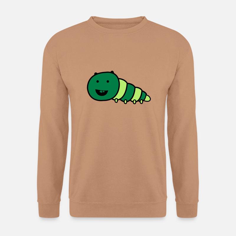 lustige_raupe - Unisex Pullover - Mocca