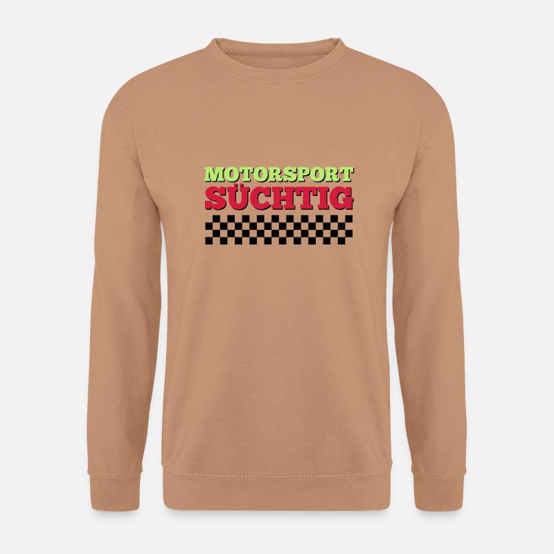 Motorsport Süchtig - Unisex Pullover - Mocca