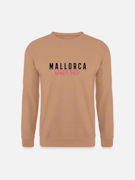 mallorca girls trip - Unisex Pullover - Mocca