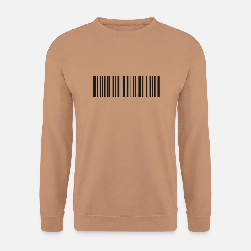 Bar code - Unisex Sweatshirt - mocha