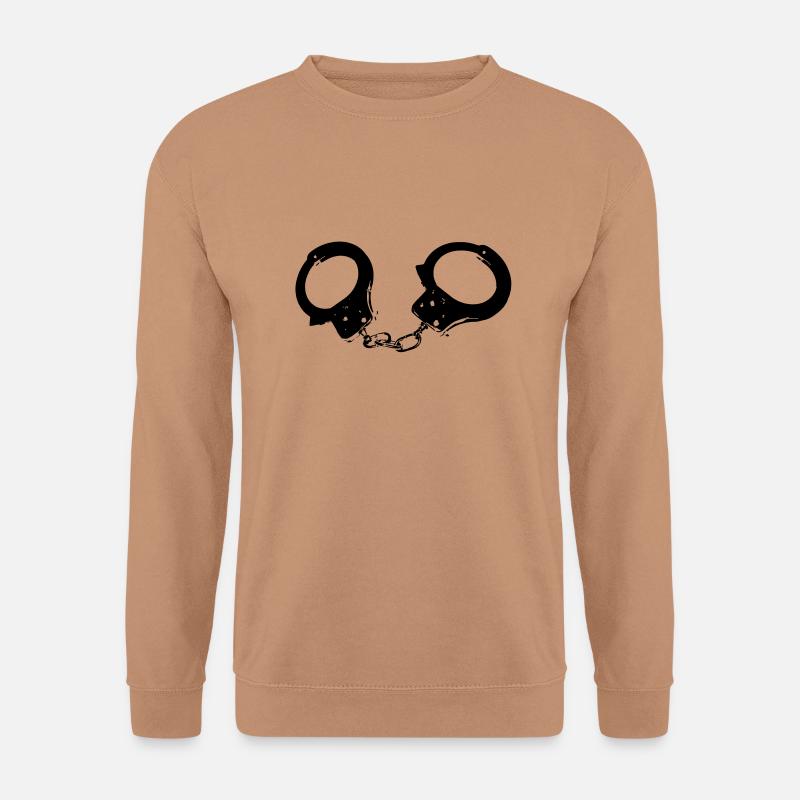 handschellen - Unisex Pullover - Mocca