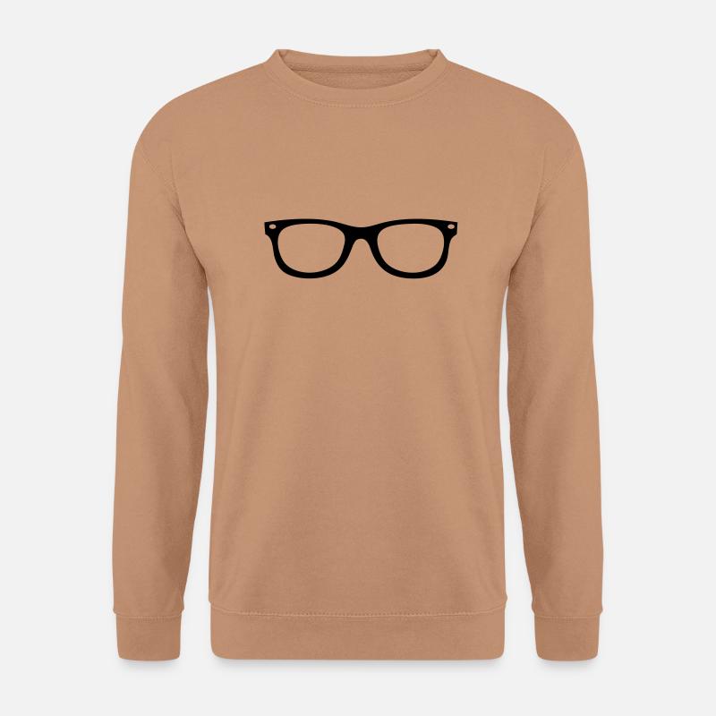 Brille - Unisex Pullover - Mocca