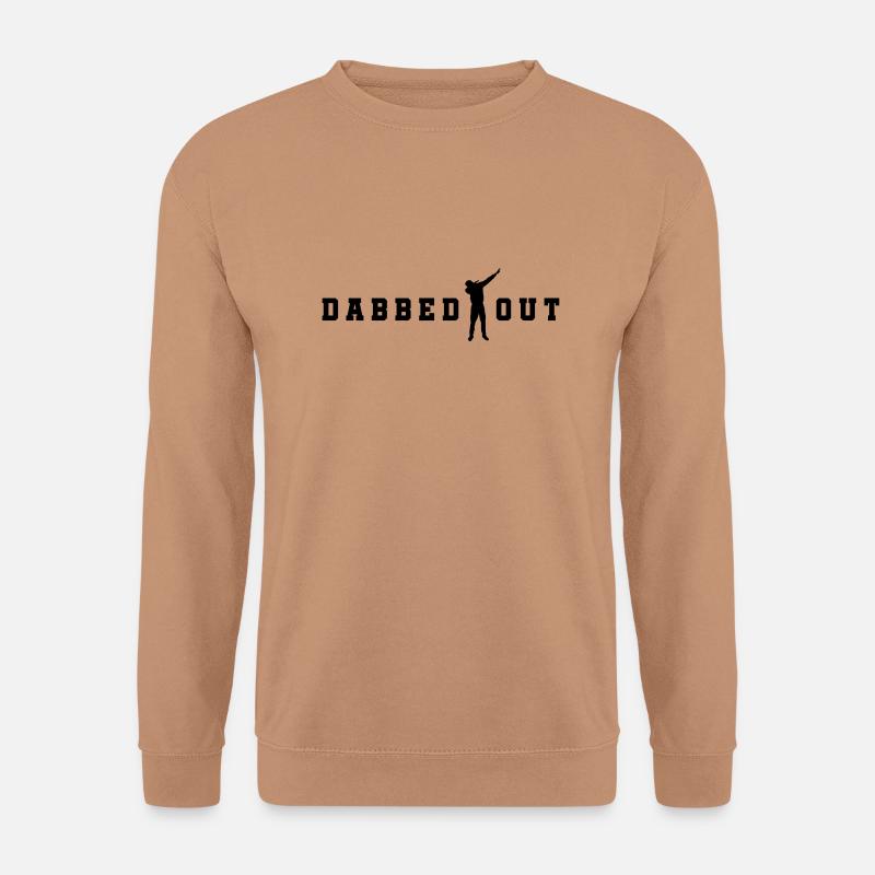 dabbed out dab - Unisex Pullover - Mocca